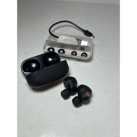 Sony WF-1000XM4 Wireless Noise-Canceling Earbuds – Model YY2948 – Black - Picture 1 of 7